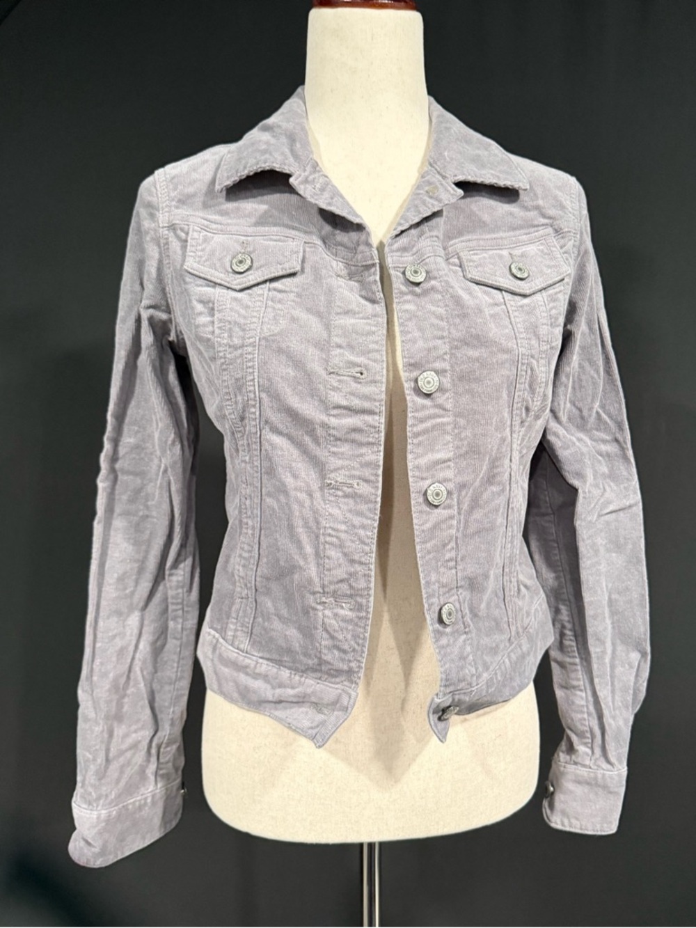 Old Navy Women’s Gray Corduroy Jacket